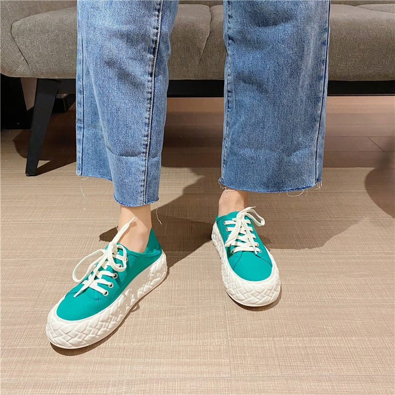 Passende zweiteilige Plateau-Loafer