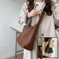 Borsa a tracolla da donna, borsa a mano alla moda, borsa a tracolla, borsa in pelle PU minimalista da donna
