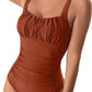 Bikini estivo sexy con scollo quadrato
