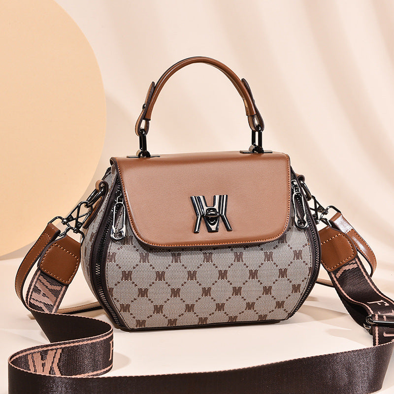 Borsa a tracolla semplice Borsa a mano alla moda di grande capacità