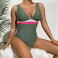 Costume da bagno senza schienale cucito, taglia regolabile