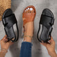 Lässige Outdoor-Schuhe für Damen mit Knöchelriemen und Schnalle
