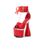 Scarpe col tacco alto personalizzate alla moda da donna