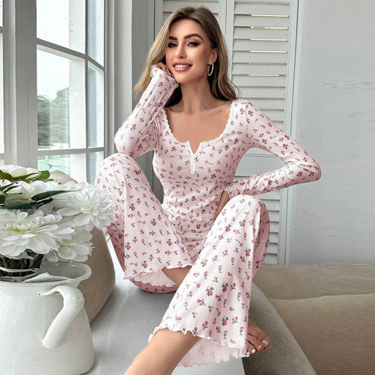 Completo da donna in pizzo personalizzato alla moda in due pezzi