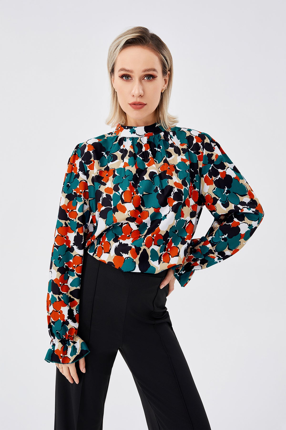 Camicia casual alla moda per le feste in stile bohémien
