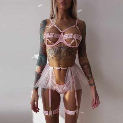 Biancheria intima pesante con lacci alla moda da donna