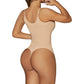 Tuta con bretelle da donna, moda casual, senza cuciture, sottile, modellante, corsetto