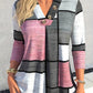 Maglietta con scollo a V alla moda da donna