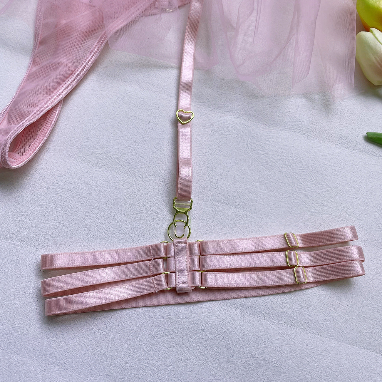 Biancheria intima pesante con lacci alla moda da donna