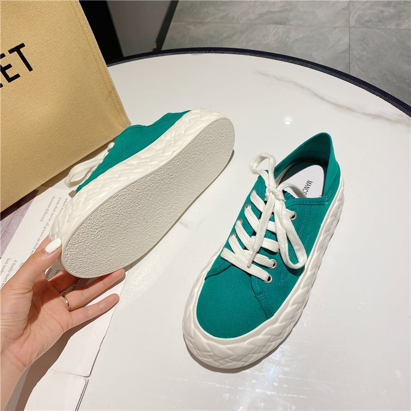 Passende zweiteilige Plateau-Loafer