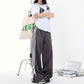 Pantaloni casual alla moda a gamba larga per le donne
