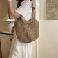 Straw Bag Holiday Shoulder Bag Fashion Woven Tote Bag