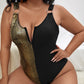 European And American Plus Size Swimsuit