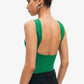 Sexy Deep V Hanging Neck -back Sleeveless Slim Body