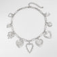 Cold Love Pendant Clavicle Chain Peach Heart Fashion