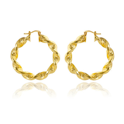 Orecchini in lega metallica alla moda per donna