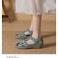 Casual Women's Sandals Stitching Non-slip Light Soft Tendon Bottom Plus Size Retro
