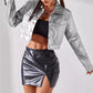 Women Fashion Street Style Coated Jacket