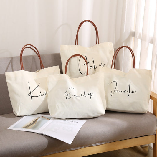 Borsa tote personalizzata alla moda da donna