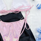 Love Swimsuit Triangle Bag Beach Split