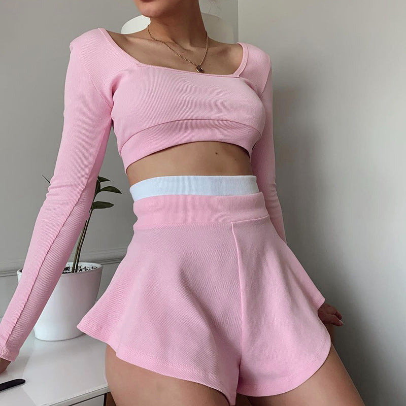 Nuovo completo da donna alla moda in due pezzi