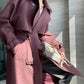 British Style Temperament Loose Coat Women