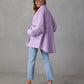 Casual Long Sleeve Denim Coat