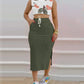 Fashion Casual Urban Leisure Women's Clothing Skirts Suit