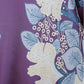 Elegant Floral Print Long Sleeve Abaya Dress