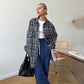 Fashion Personality Plaid Shirt For Women