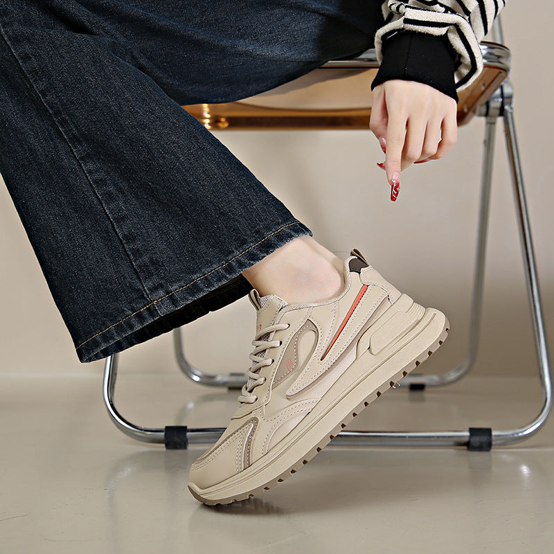 Herbst Neue Koreanische Stil Student Plattform Höhe Zunehmende Sport Casual Schuhe