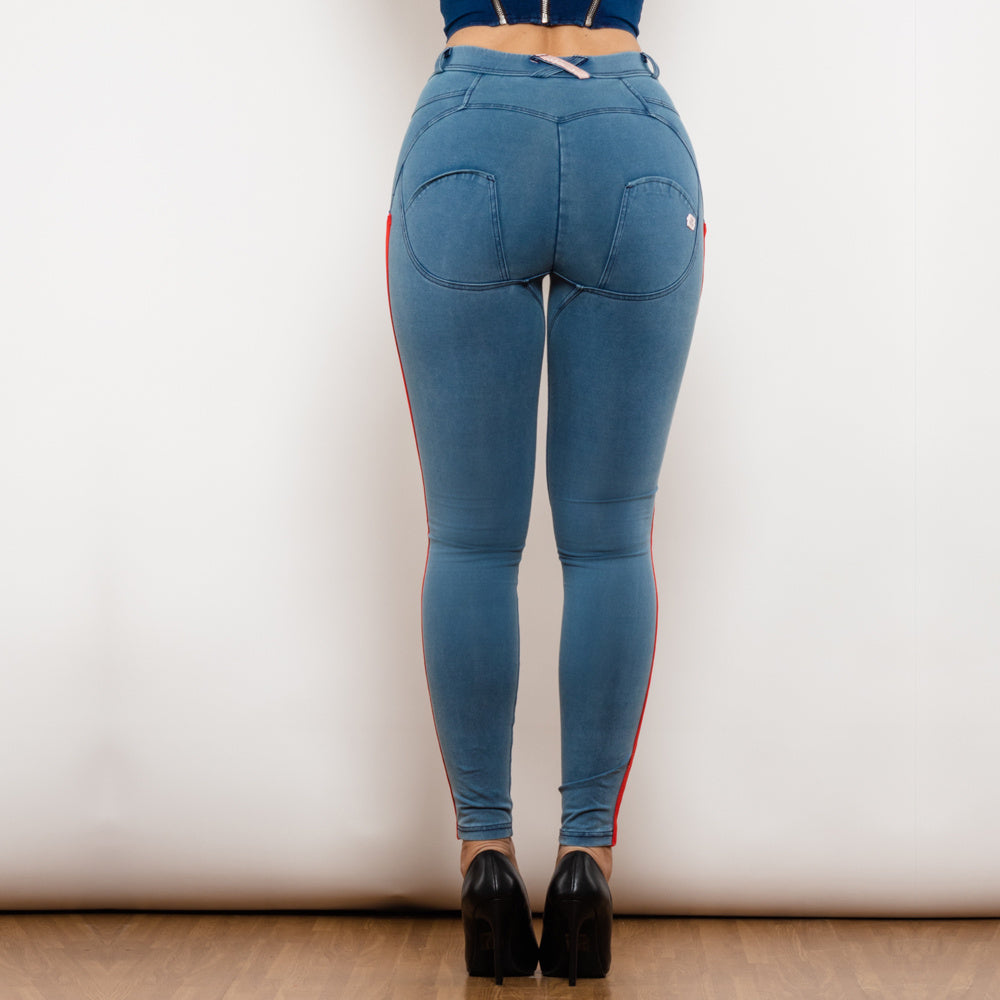 Leggings Woman Sexy Push Up Jeans Denim Pencil Pants