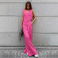 Completo due pezzi con gilet e pantaloni corti da donna
