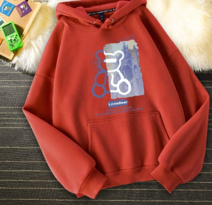 Lockeres Nischen-Frühlings-Top im koreanischen Stil für Damen