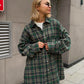 Fashion Personality Plaid Shirt For Women