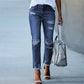 Zerrissene Jeanshose für Damen in Übergröße
