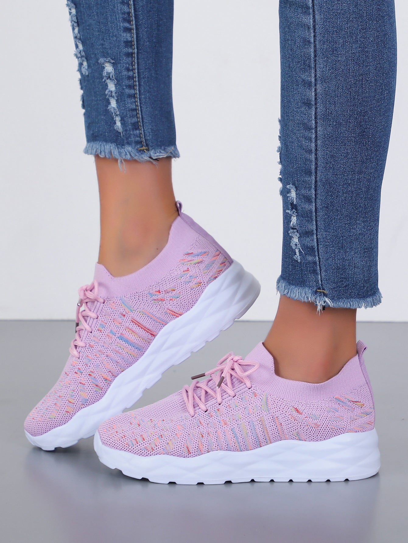 Nuove scarpe sportive e per il tempo libero alla moda estiva taglie forti da donna