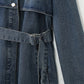 Women's Classic Style Fashion Loose Denim Trench Coat