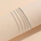 Simple Strass Cup Chain Handanklet Personality Multi-layer Bead Necklace