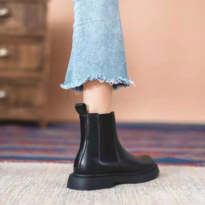 Stivaletti Chelsea da donna in stile britannico
