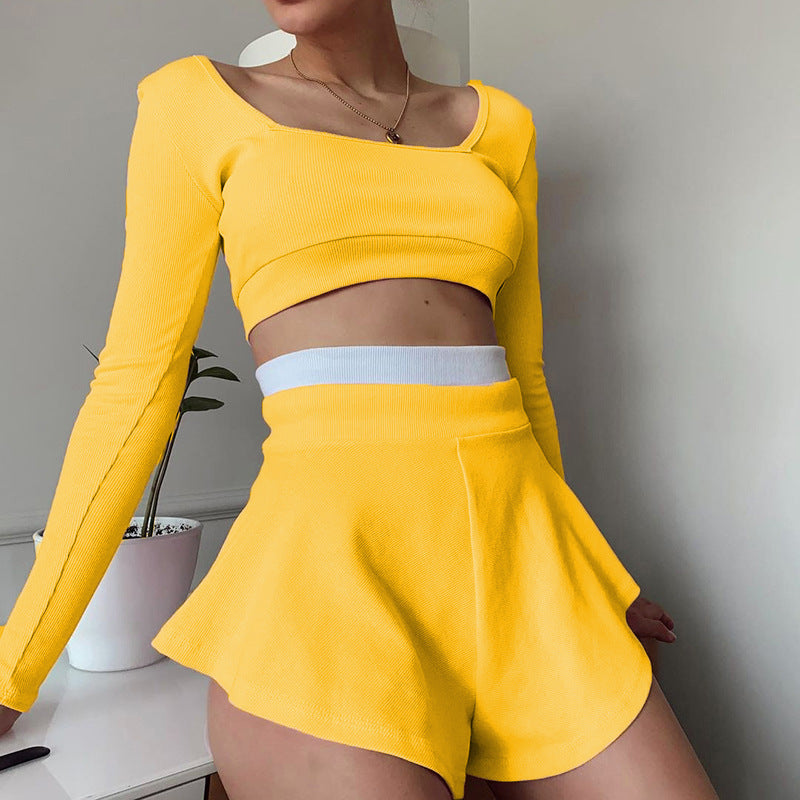 Nuovo completo da donna alla moda in due pezzi