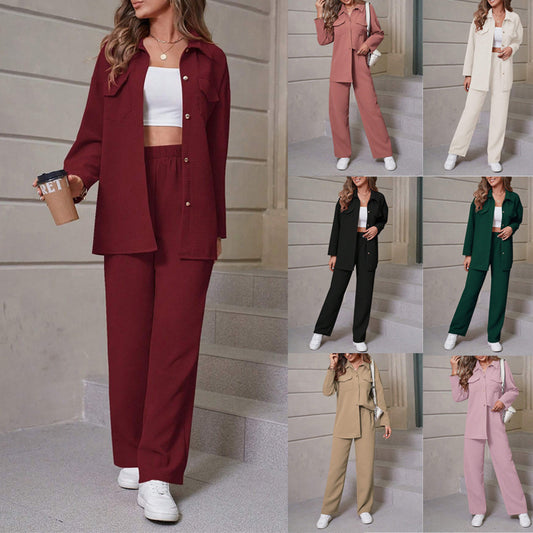 Cardigan con risvolto casual da donna