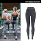 Fitness Yoga Pants Women High Waist Stretch Denim Version
