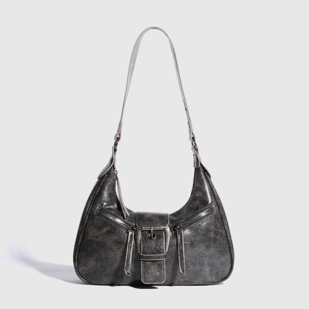 Retro Biker Damen Schulter Messenger Bag