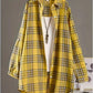 Summer's Long Sleeve Casual Long Fashion Loose Shirt Jacket