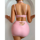 Gonna sexy in stile europeo e americano, reggiseno sexy da donna