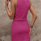 Apricot Lässiges Streetstyle Sportliches 2-in-1-Kurzkleid für Damen