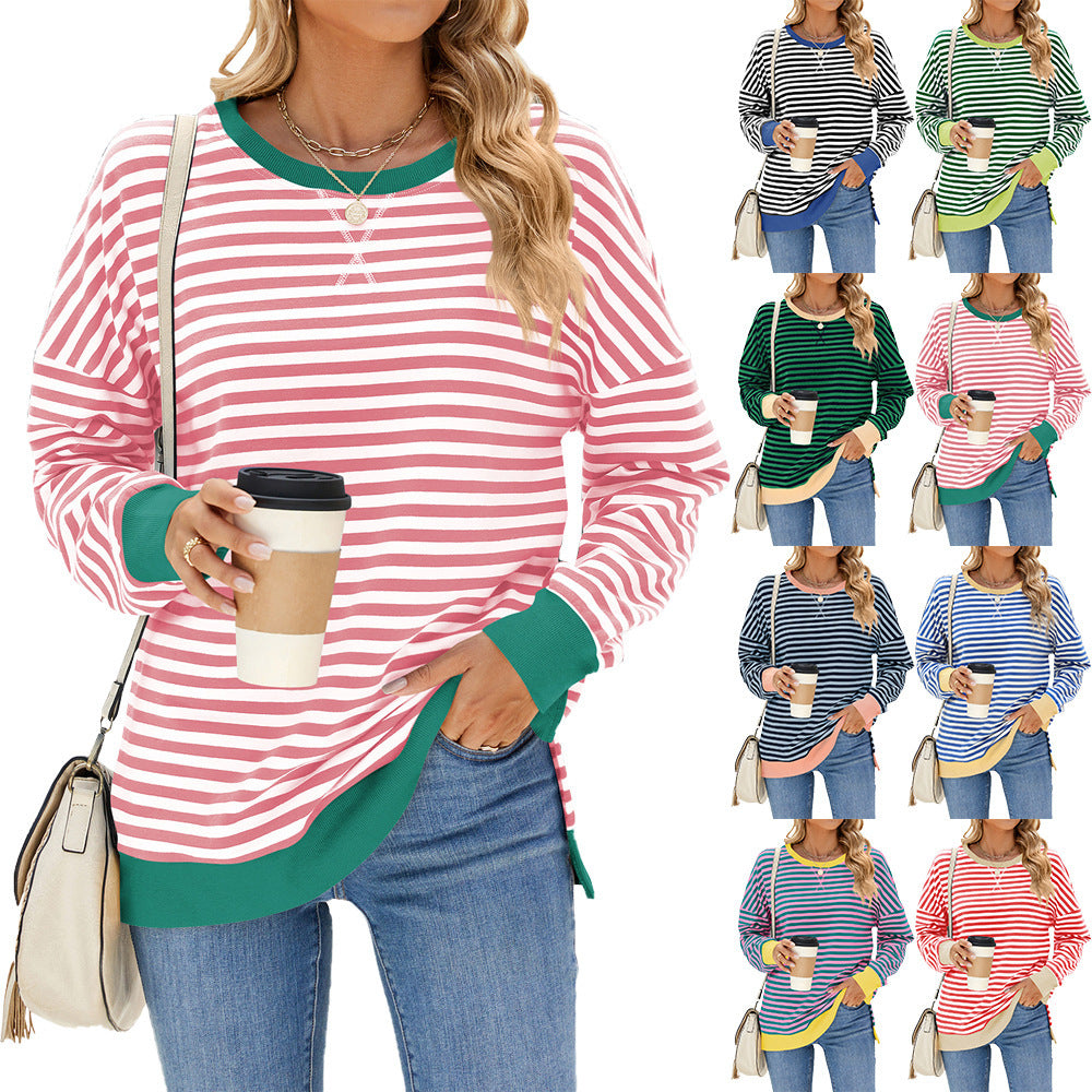 Maglione girocollo casual alla moda Abbigliamento da donna