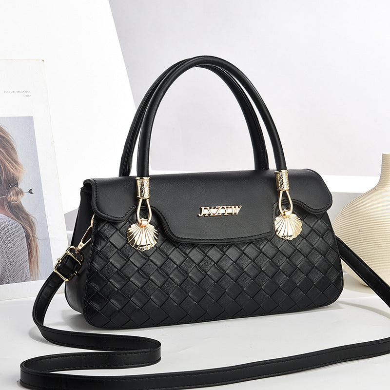 Borsa a tracolla da donna, grande capacità, alla moda, casual, semplice, stampata