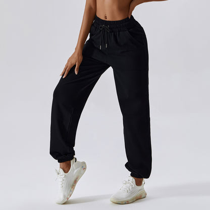Taillenweite Sporthose für Damen im Freien